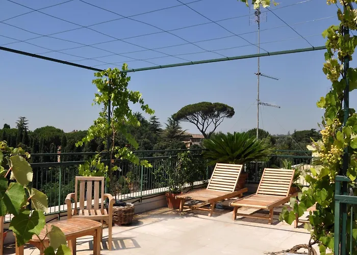 Colosseo Penthouse With 360° View Rooftop