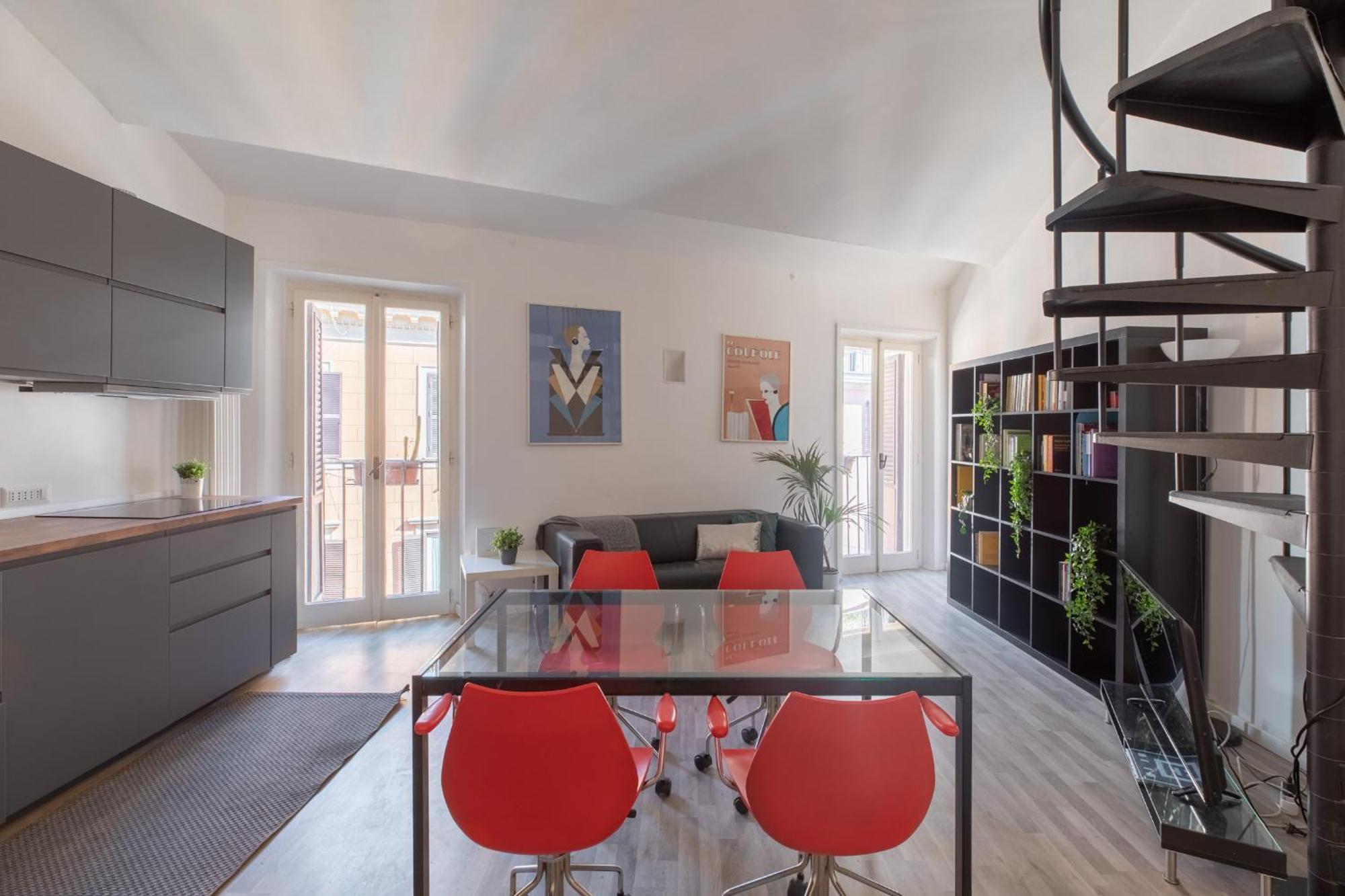 Iflat Trastevere Industrial Apartment Rome