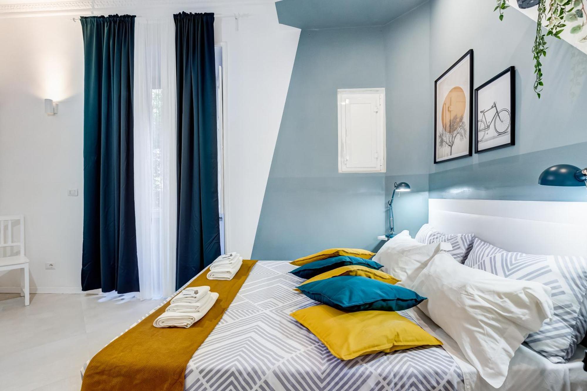 Apartment Bdc Alpha & Omega In Monti District With 2bath Rome