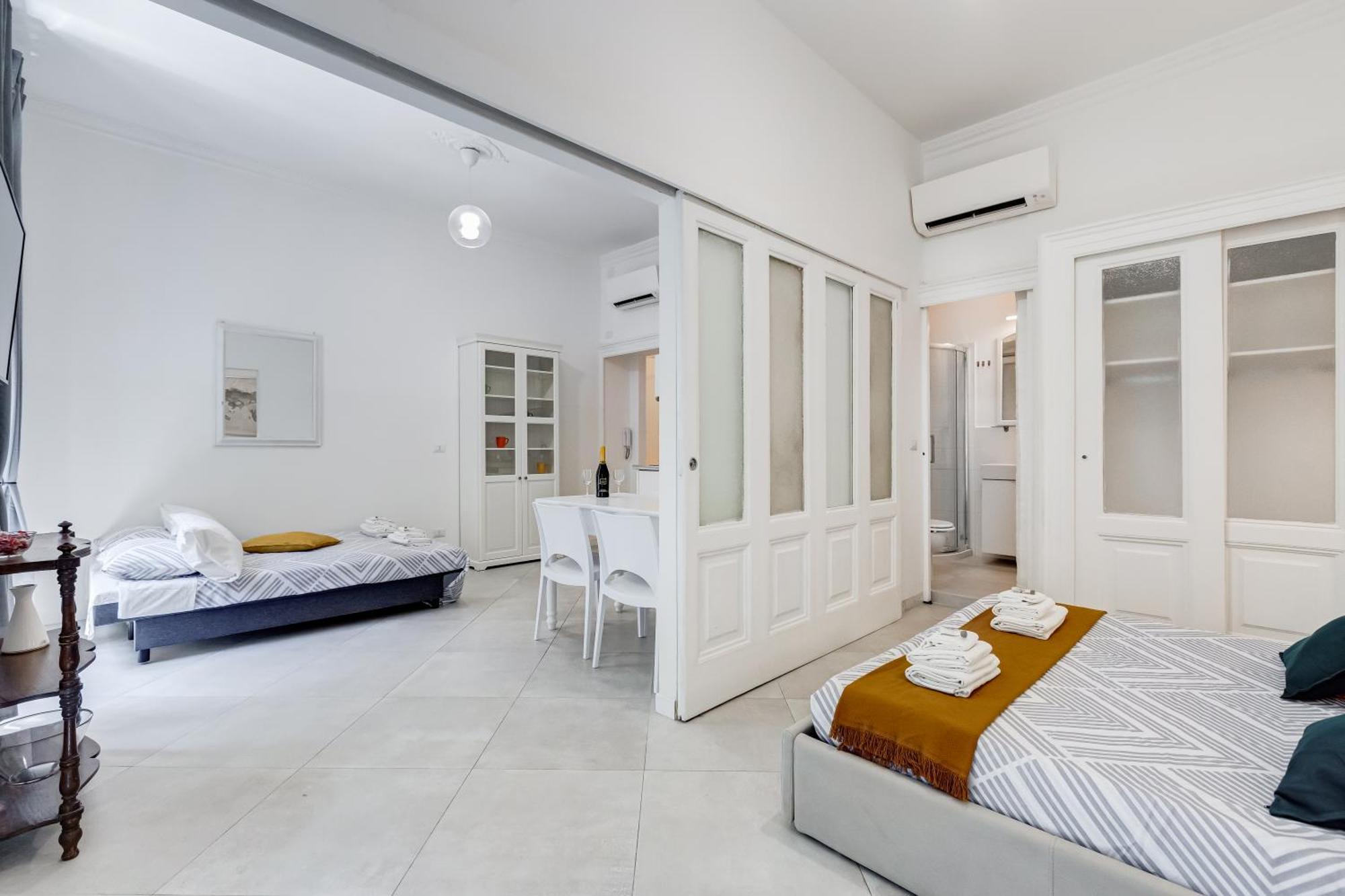 Apartment Bdc Alpha & Omega In Monti District With 2bath Rome
