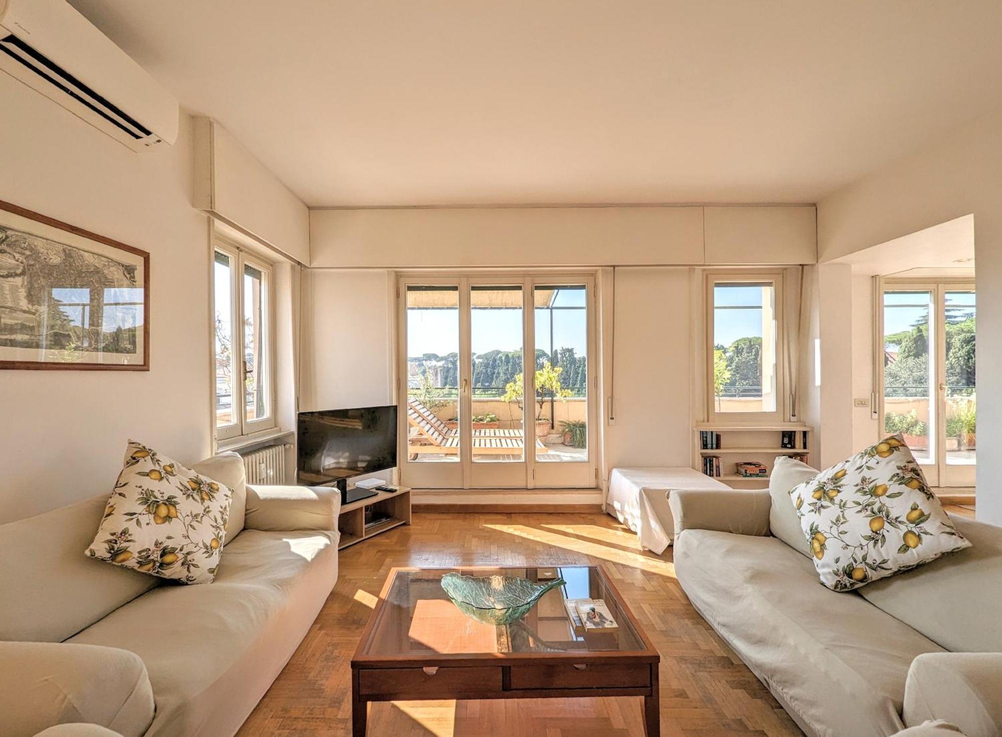 Colosseo Penthouse With 360° View Rooftop *