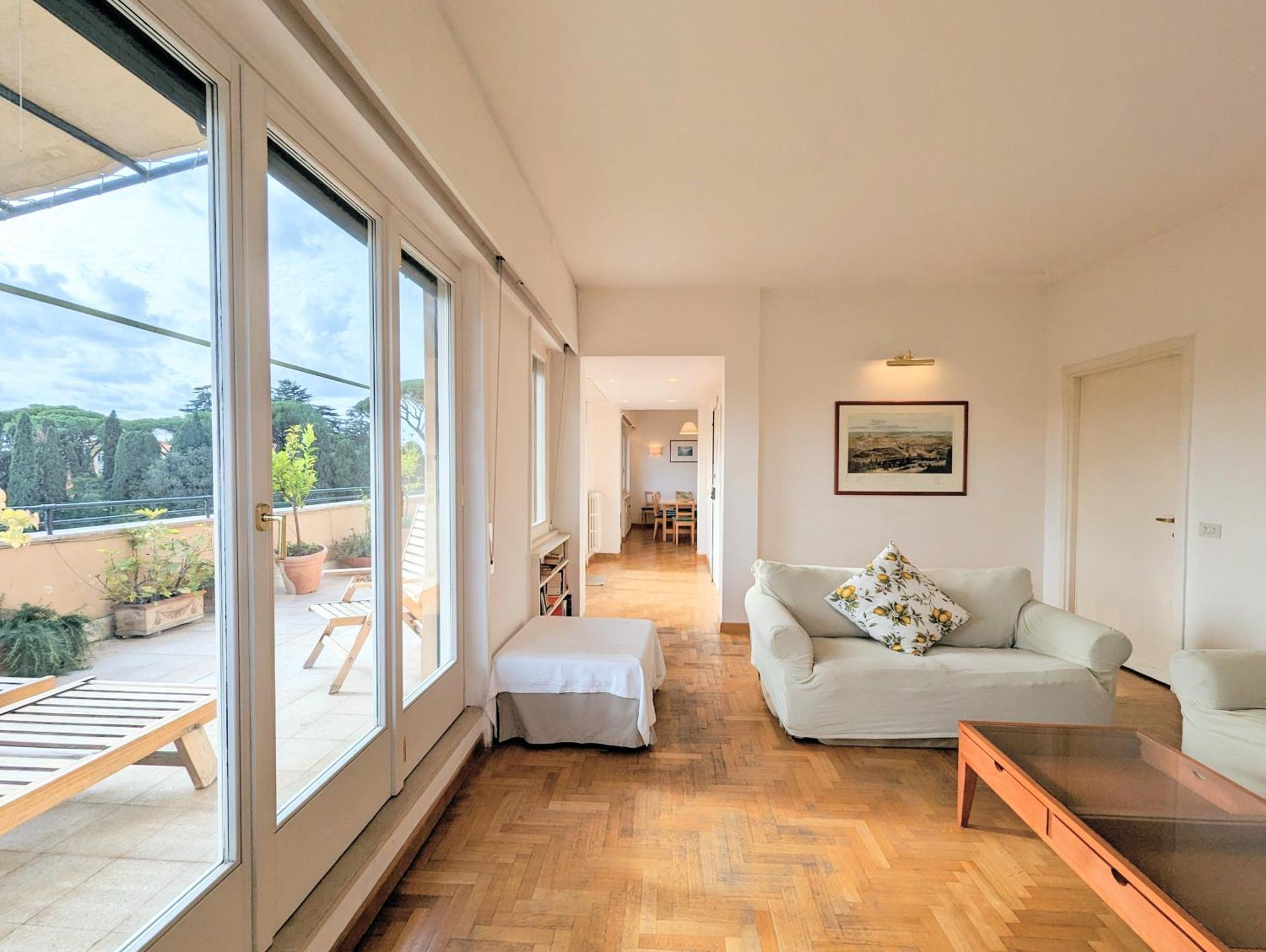 Colosseo Penthouse With 360° View Rooftop Rome