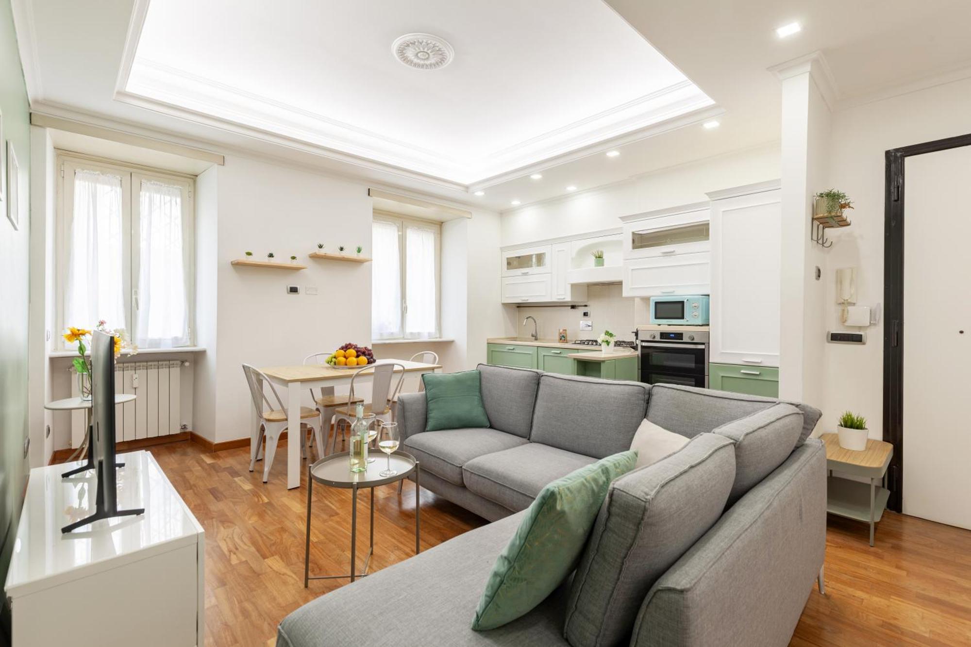 Appartement Hostly-wood And Colors Midtown-just 7min To Colosseum