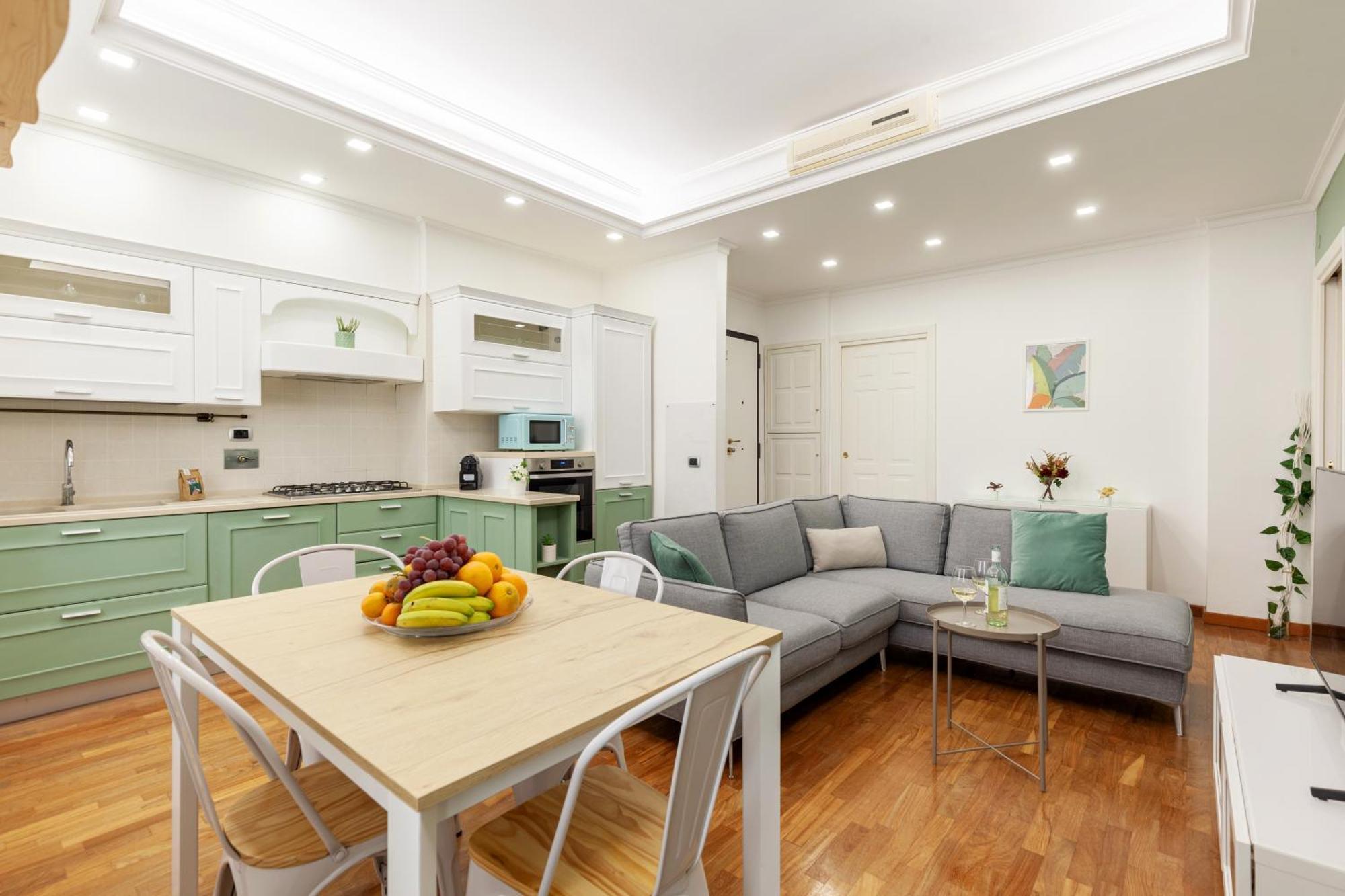 Hostly-wood And Colors Midtown-just 7min To Colosseum Appartement