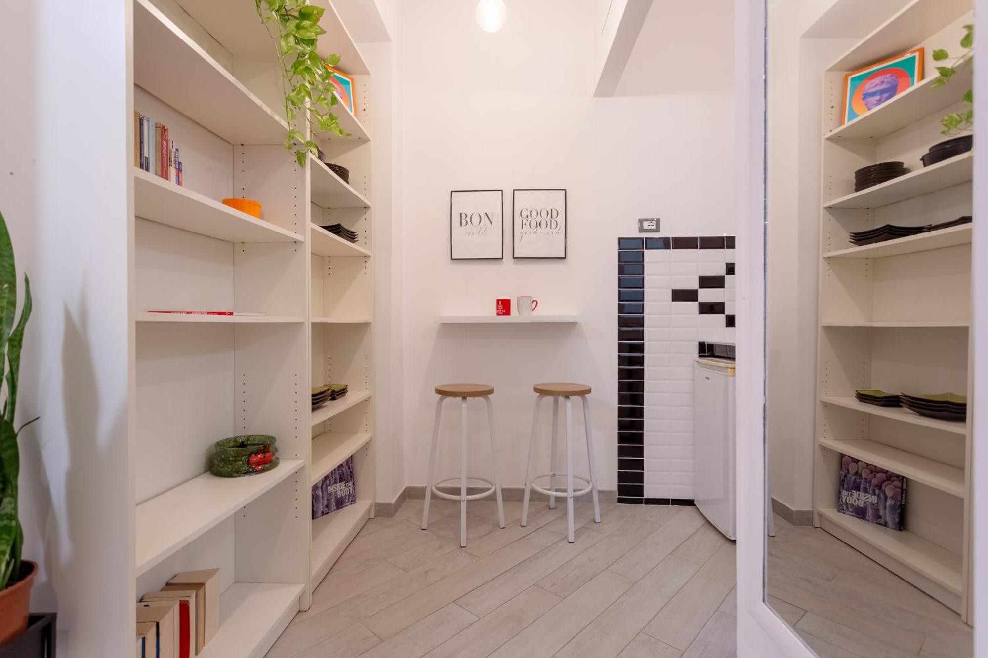 Stanza Comoda E Silenziosa Con Bagno Privato E Area Lavoro E Relax * Rome