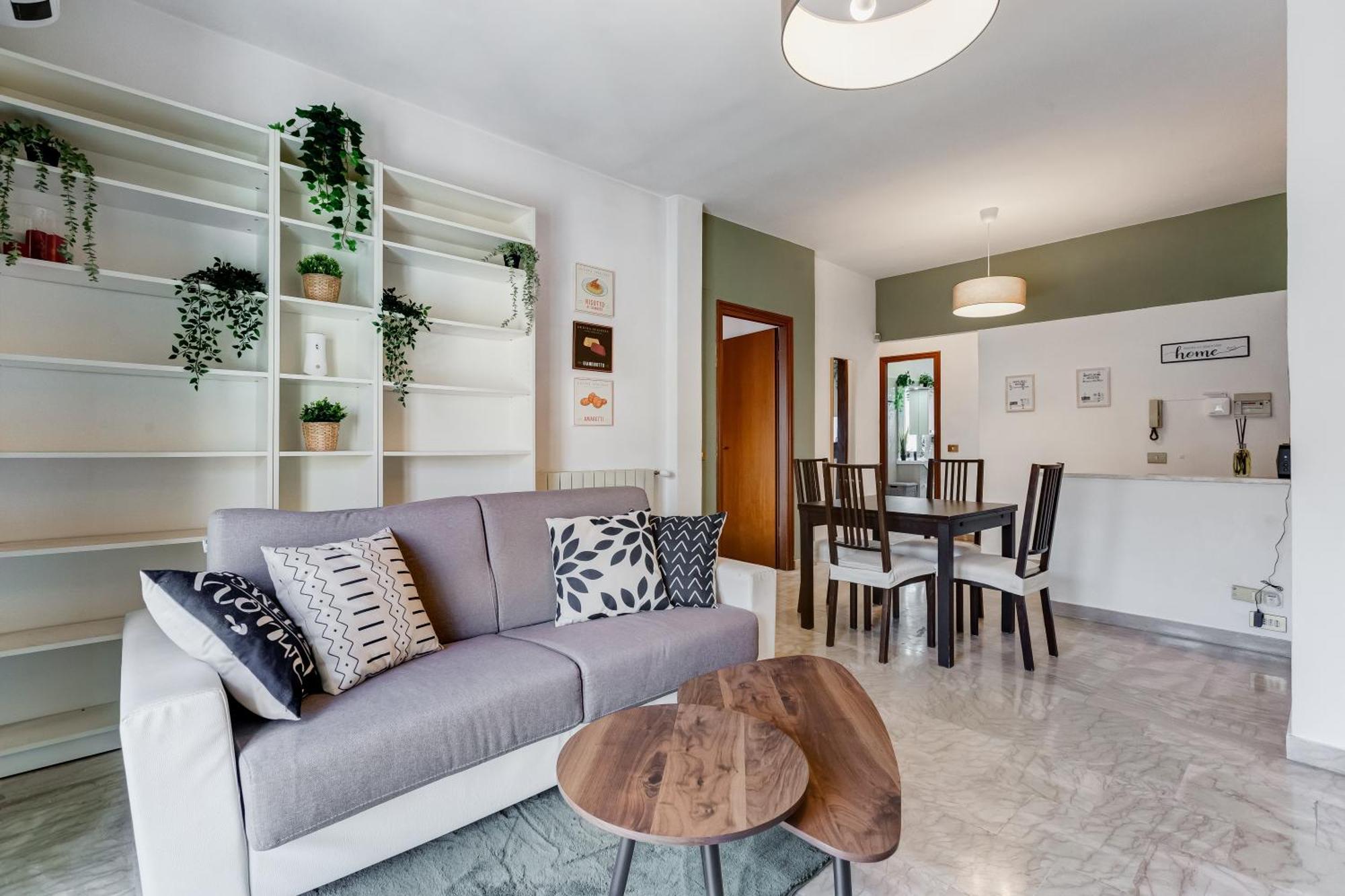 Near Metro A - Modern Boho Style Apartment *