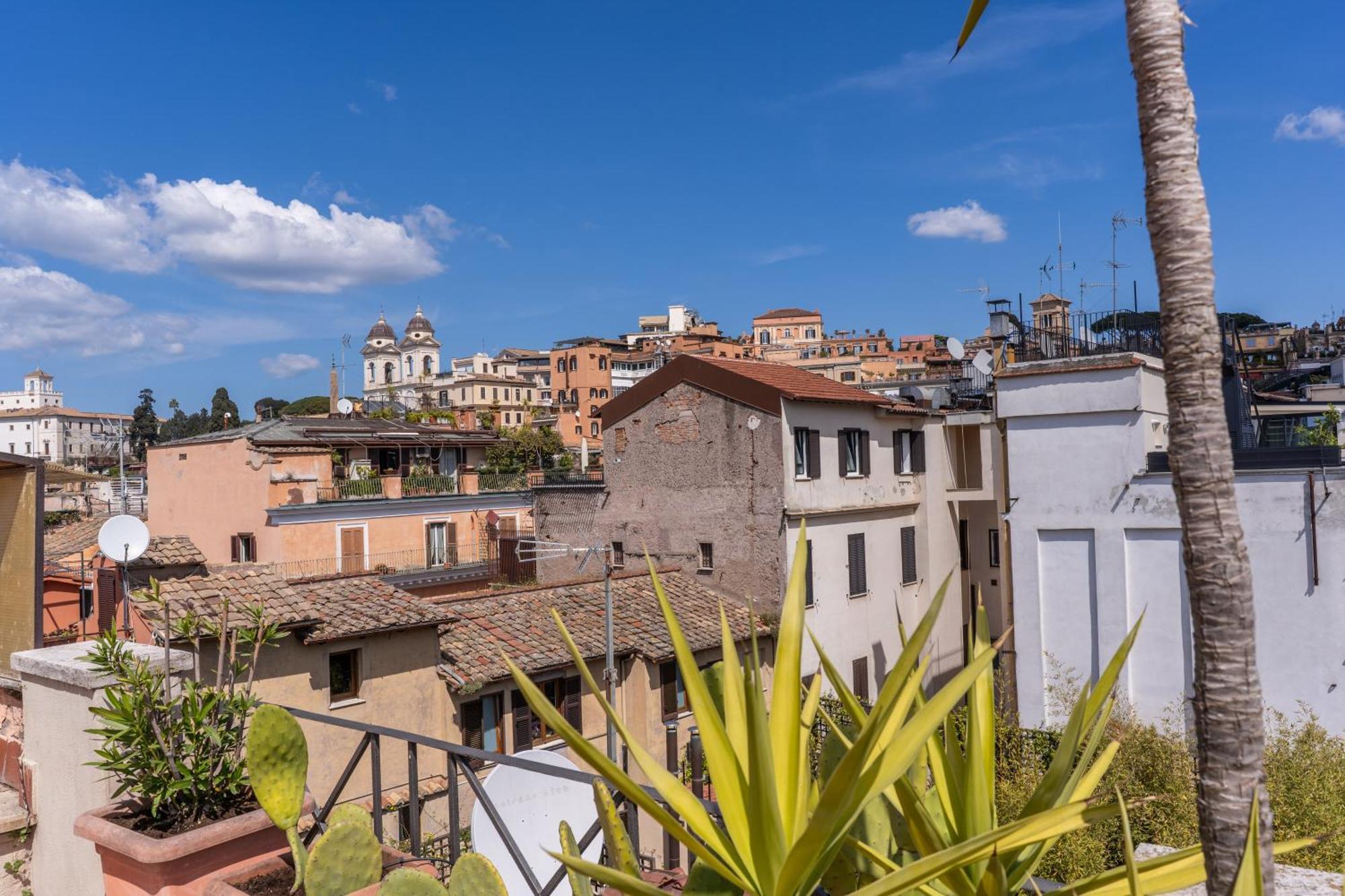 Apartment Attic With Terrace Spanish Steps Exclusive Rome