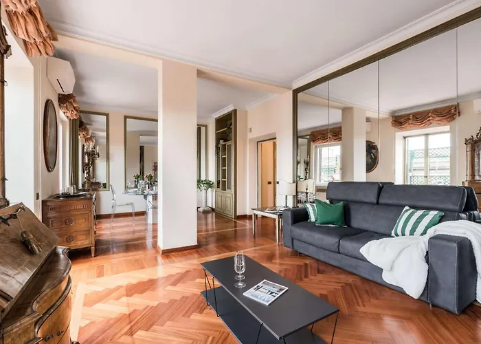 The Best Rent - One-Bedroom Apartment In A Quiet, Classically Styled Corner Near The Quirinale