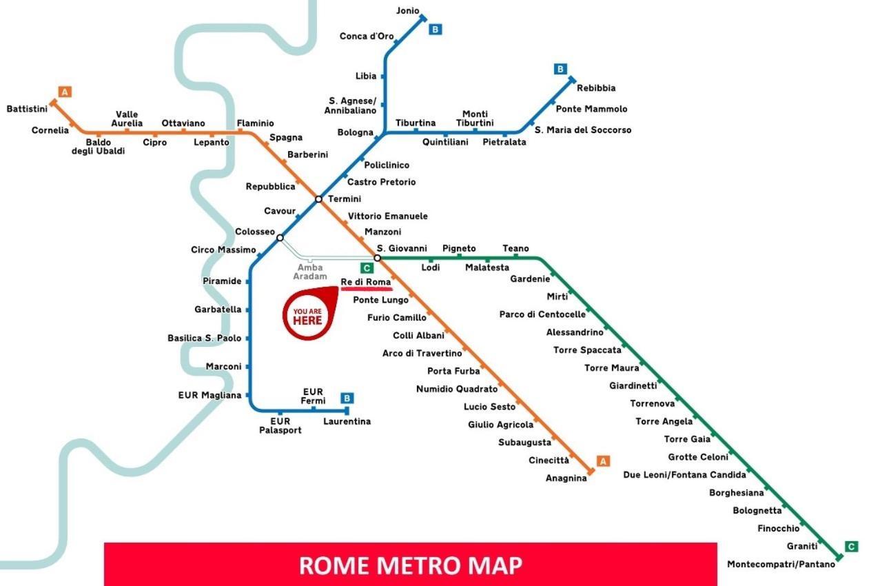 Intero Nel Cuore Di // Metro A~b~c Apartment