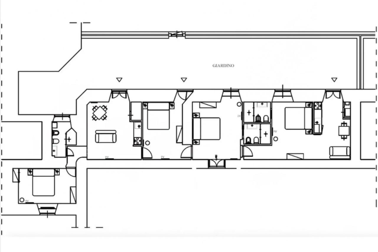 Apartamento New-big Honey Colosseum 4bdr + 2sofa Bed A/c *
