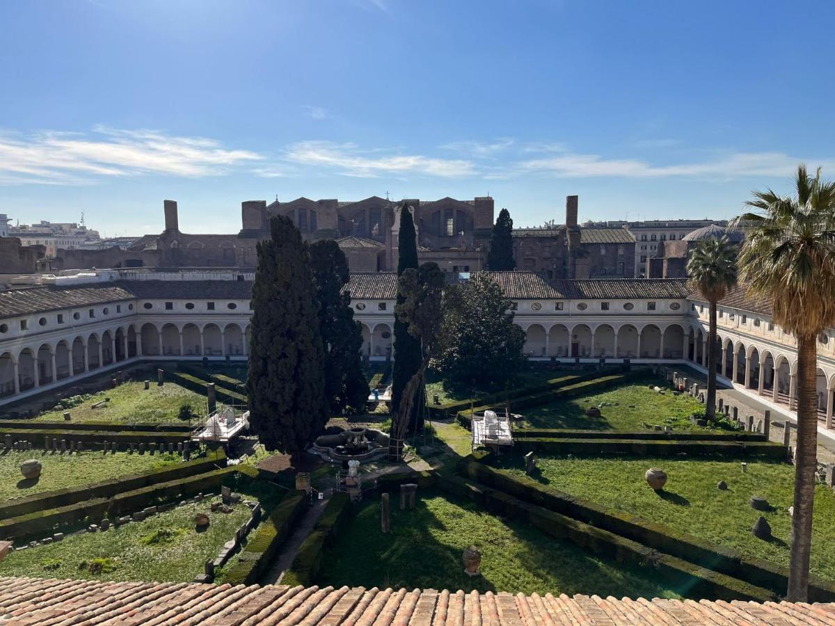 Affittacamere X2 Con Magnifica Vista Sul Chiostro Di Michelangelo E Le Terme Di Diocleziano Roma
