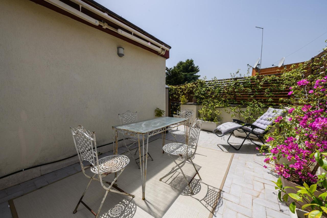 Apartment Rooftop Porretta Citta Giardino Check-in From 3 Pm To 10 Pm Rome