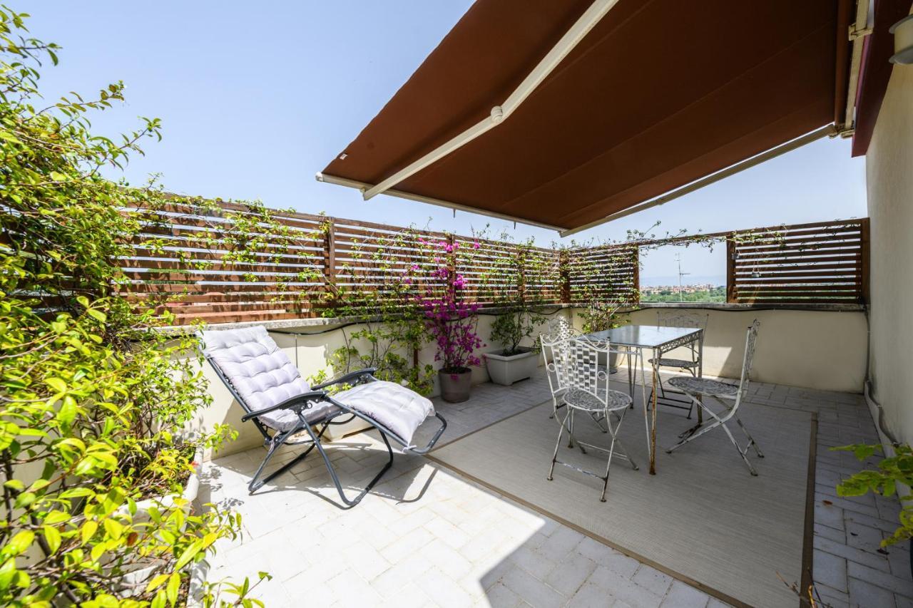 Apartment Rooftop Porretta Citta Giardino Check-in From 3 Pm To 10 Pm Rome