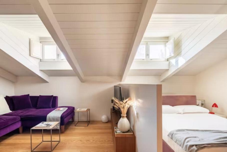 Luxury Mansard Borghese Appartamento *