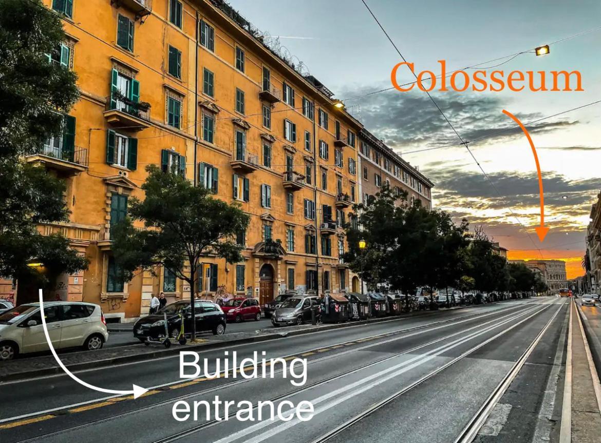 Apartment Colosseum House - Private Rooftop, Jacuzzi Hot Tub & View