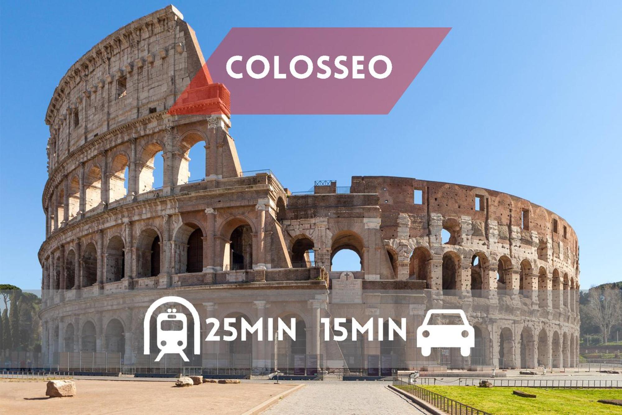 -15min Dal Colosseo- Aria Condizionata & Netflix Gratis Appartement Rome