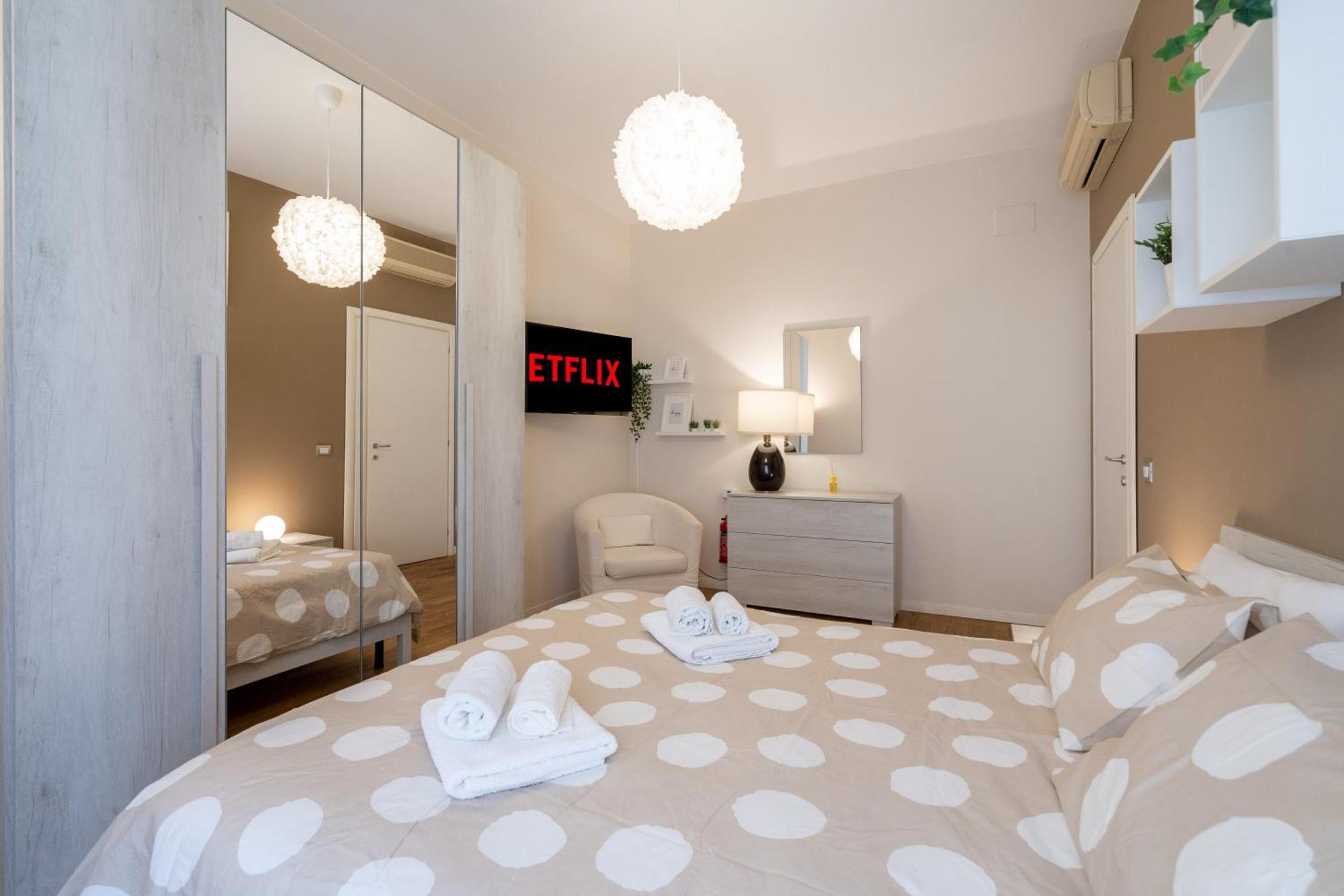 -15min Dal Colosseo- Aria Condizionata & Netflix Gratis * Rome