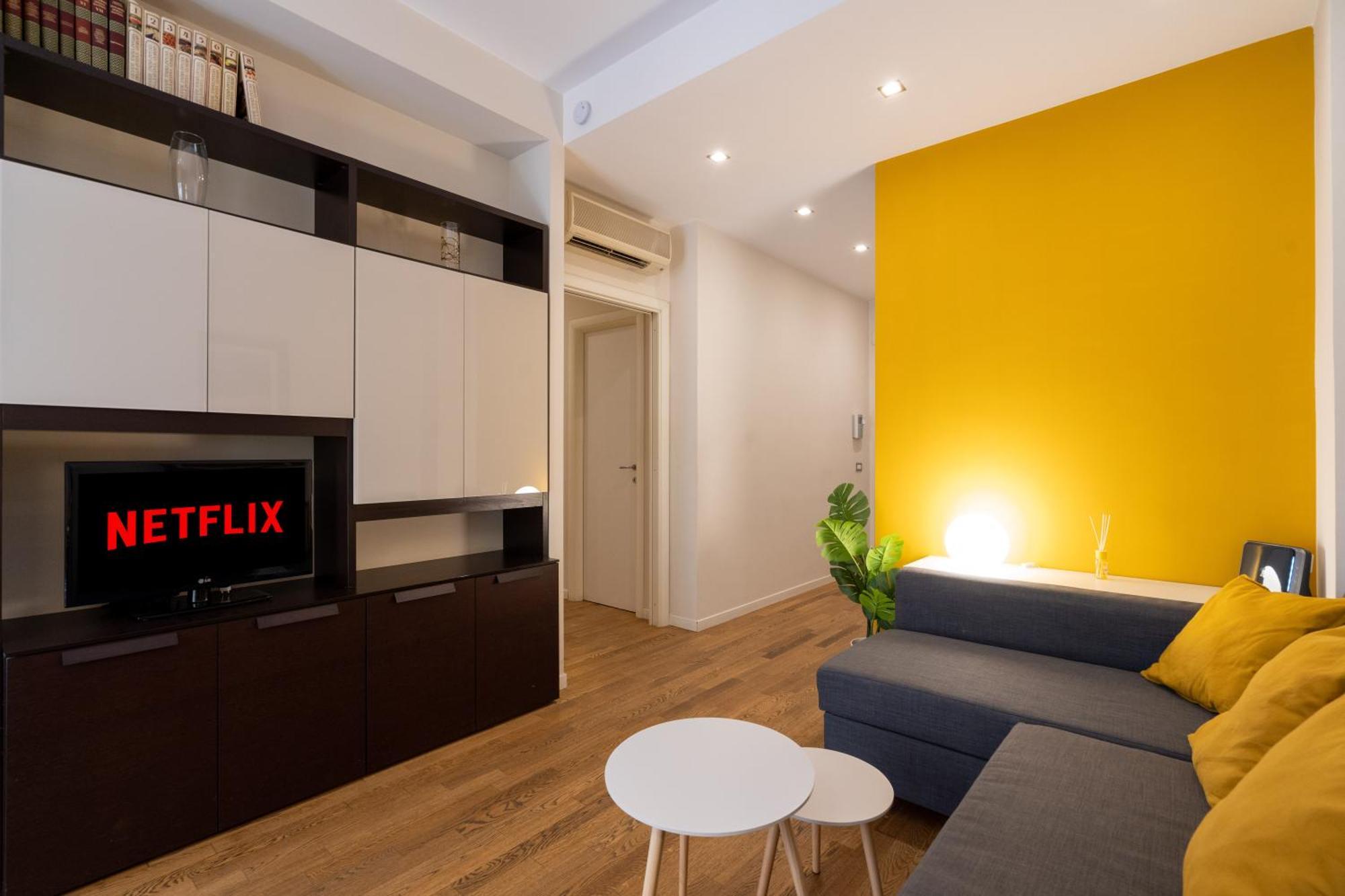 -15min Dal Colosseo- Aria Condizionata & Netflix Gratis Appartement