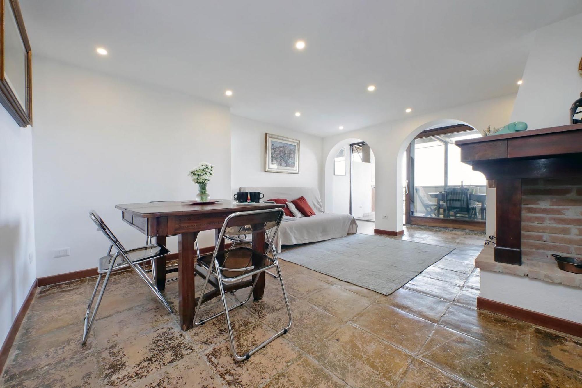 Super Attico Con Terrazza Lodi Apartamento