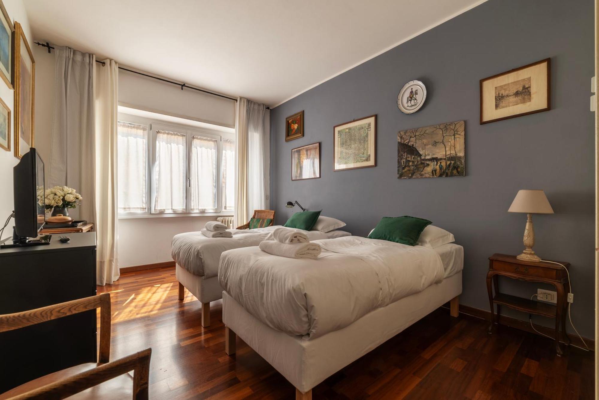 Cipro With Balconies Apartment Rome