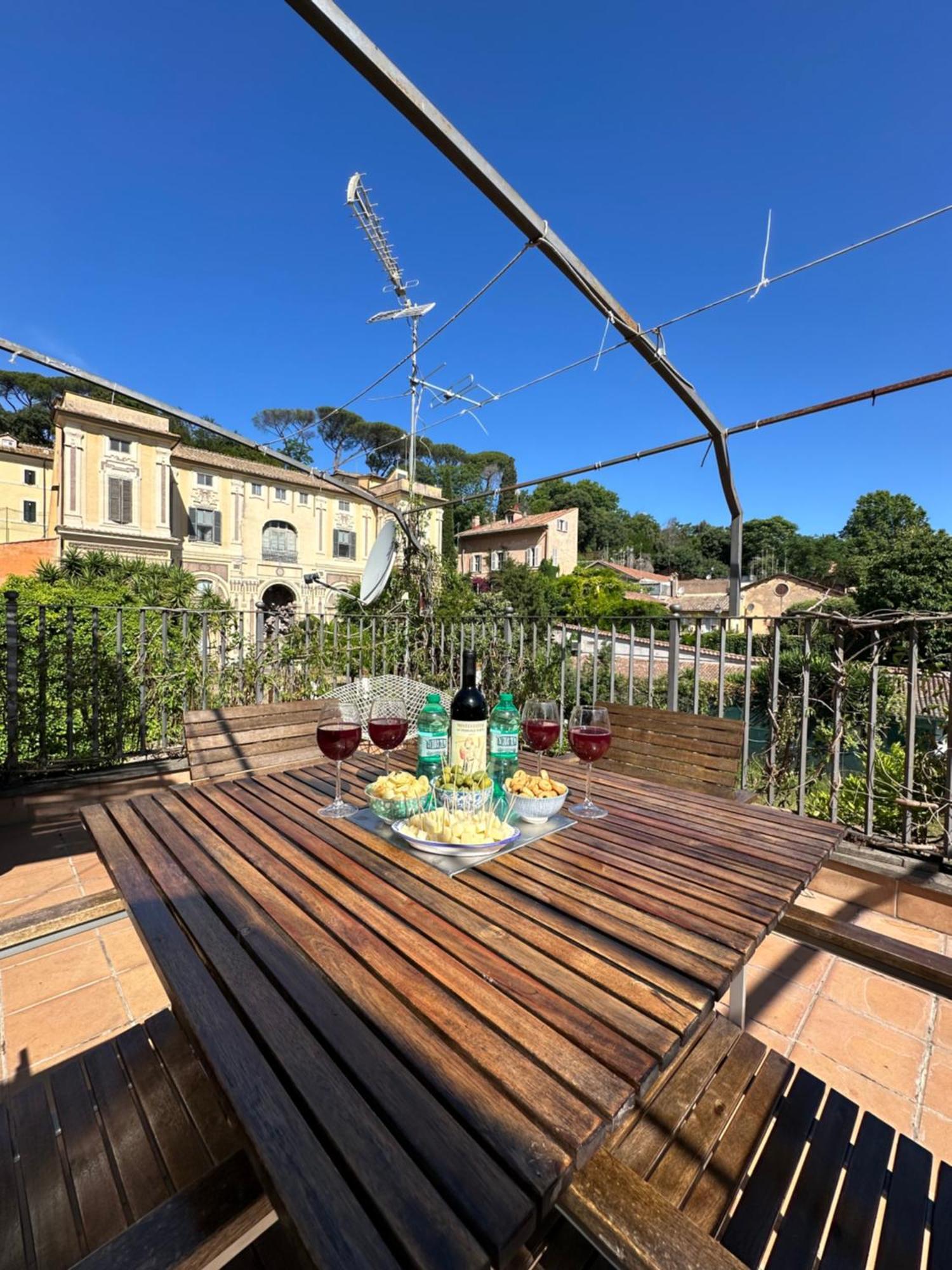Appartement Nuovo Loft A Trastevere Con Super Terrazza