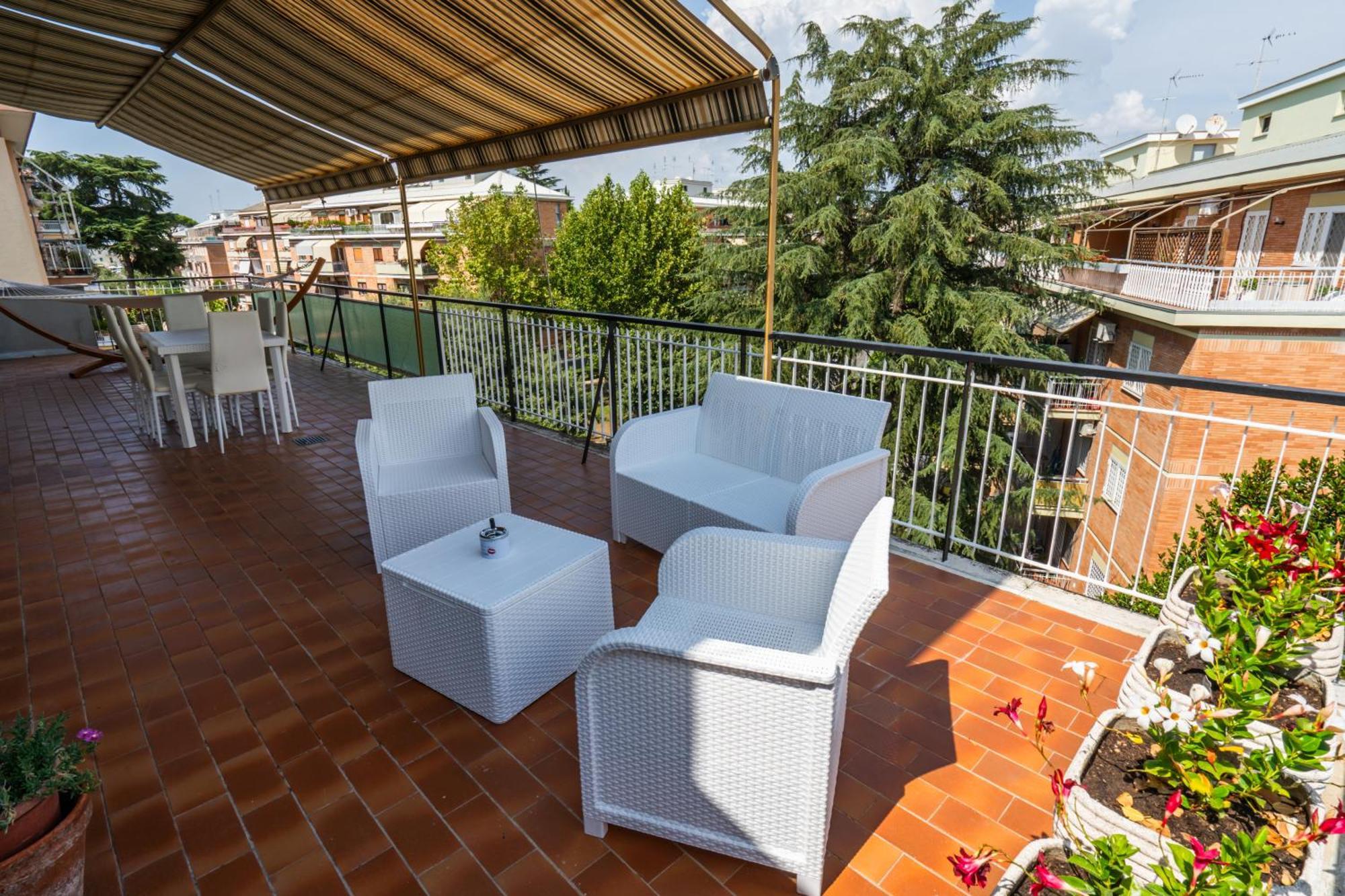 Luxury Penthouse Con Amaca Privata Appartement Rome