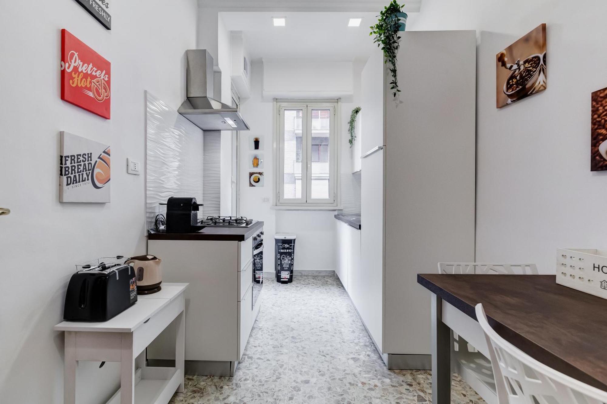 Apartamento La Tua Oasi A 2 Minuti Dalla Metro A E Vicino Al Parco