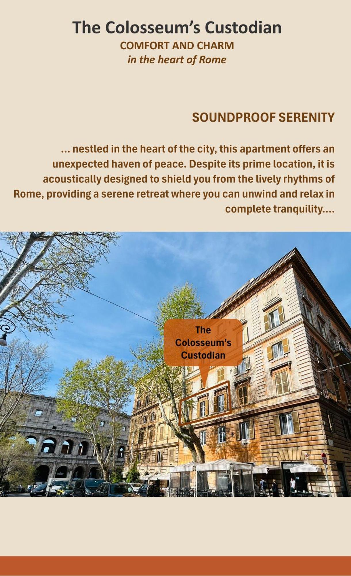 Appartement Colosseum's Custodian - 115 M2 *