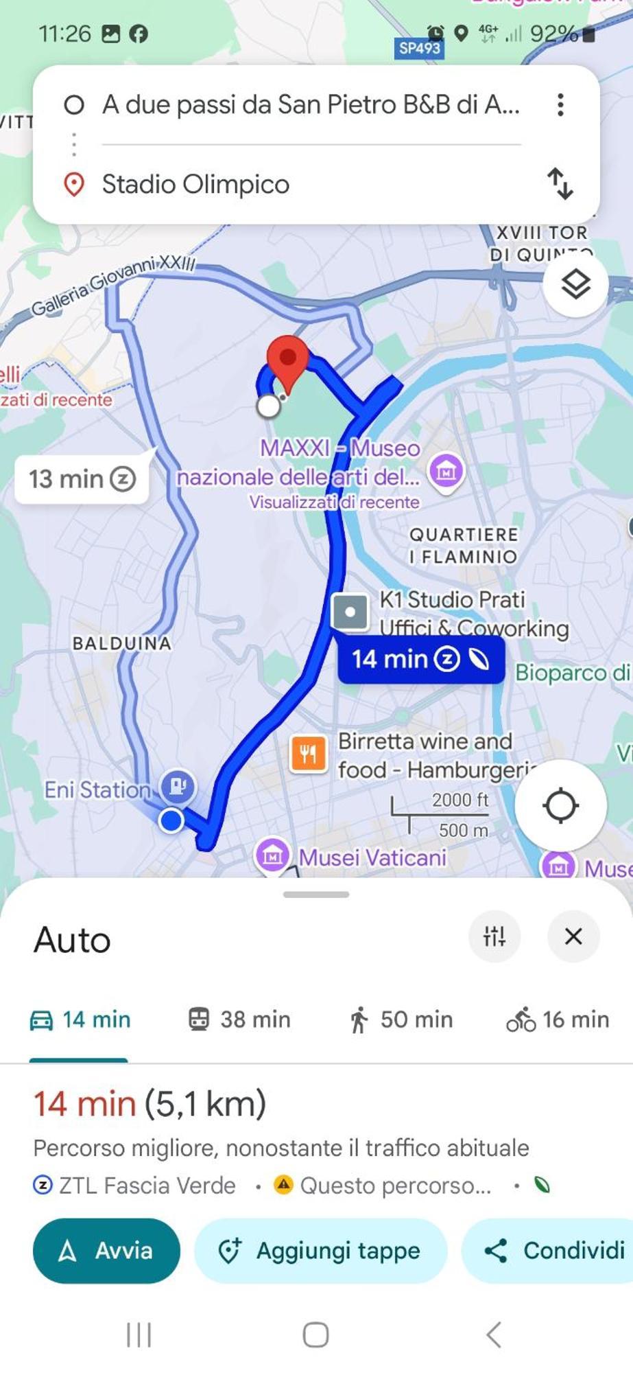 A Due Passi Da San Pietro Acomodação com café da manhã 