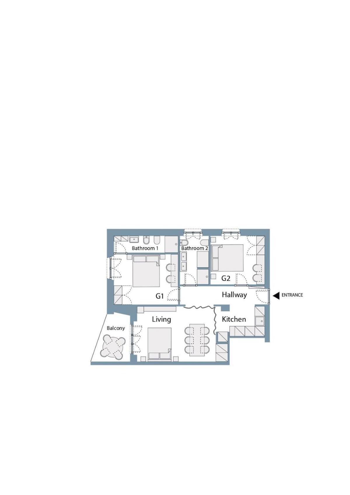 Apartment Bigfamilyflats - San Paolo - 6pax Rome