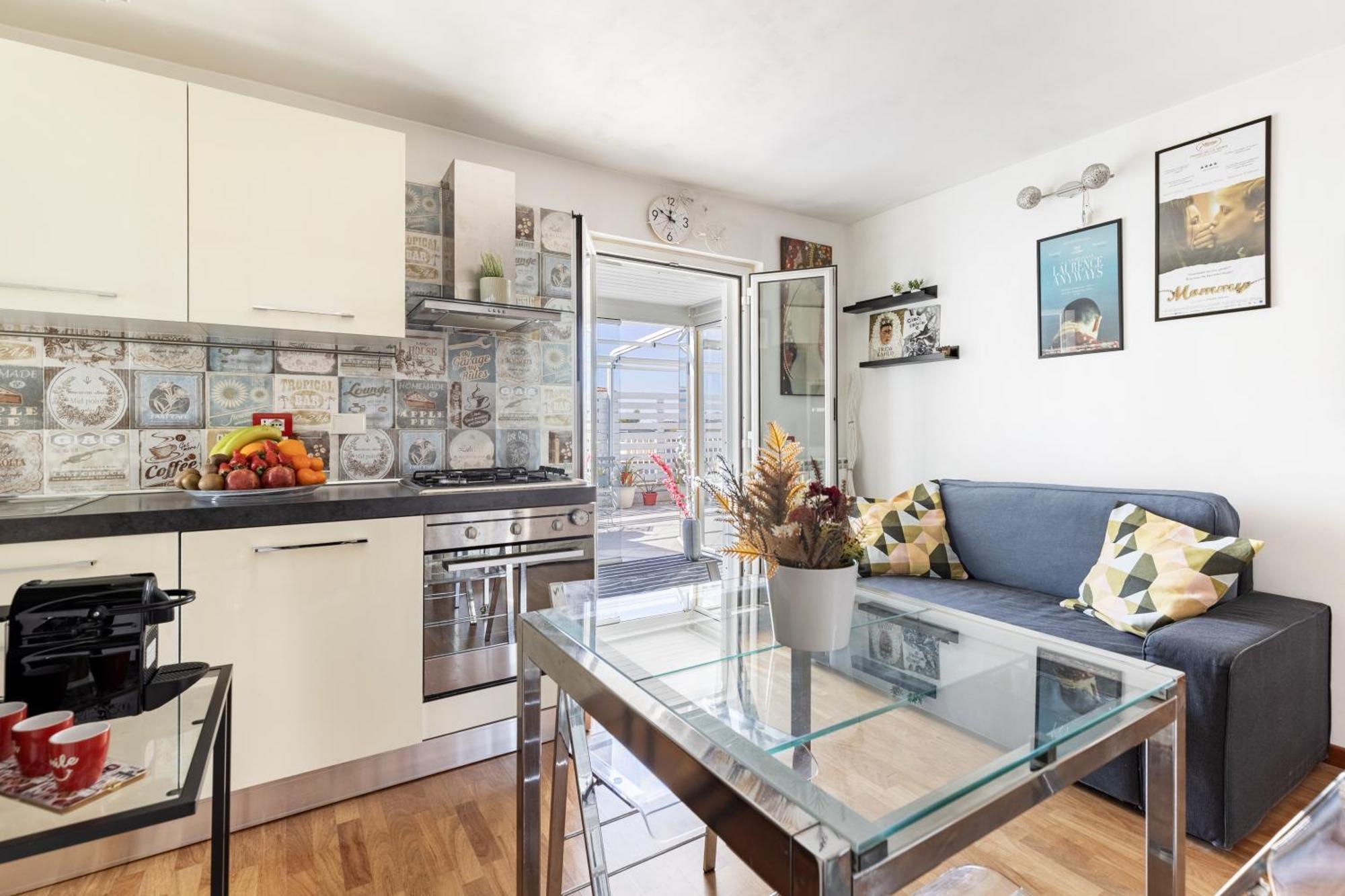 Hostly-salotti Terrace Suite-20min To Vatican Apartment *