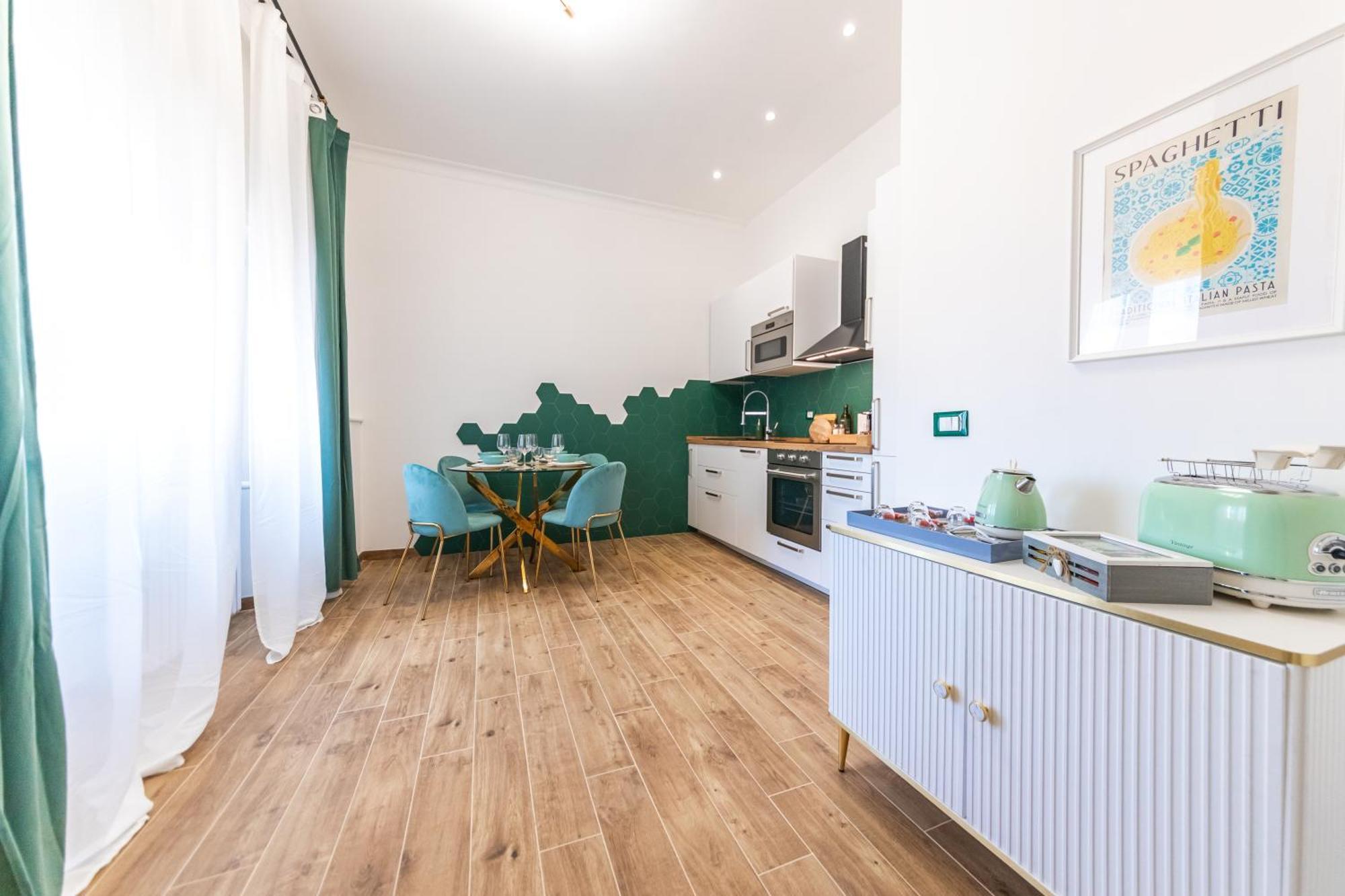 Appartement Casa Fen Palazzo Storico - Re Di Metro A - 2camere2bagni Rome