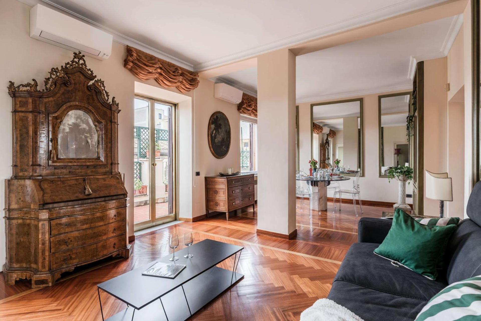 Appartement The Rent - One-bedroom In A Quiet, Classically Styled Corner Near The Quirinale