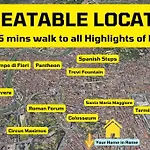 Stylish Loft - Colosseum 4 Min Walk -3 Beds -Sleeps Up To 6 People