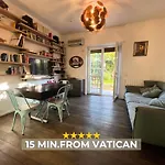 15 Min From The Vatican Wi-Fi And Garden