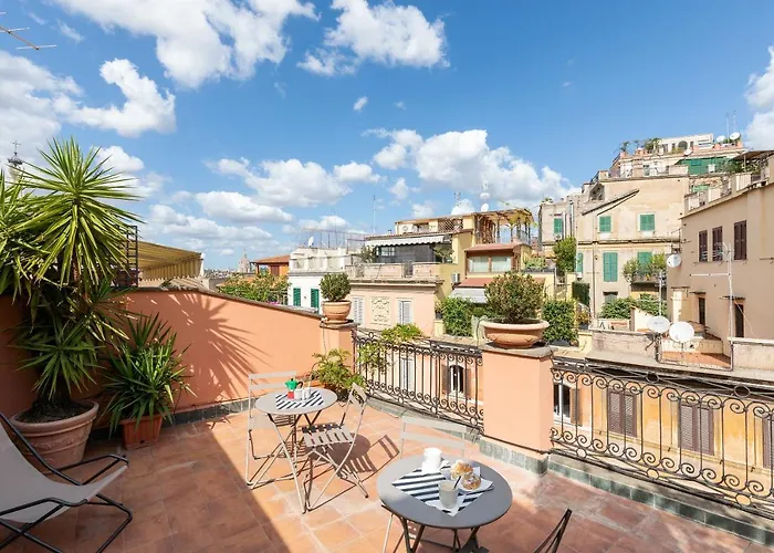 Rome As You Feel - Penthouse Apartment With Terrace On Spanish Steps