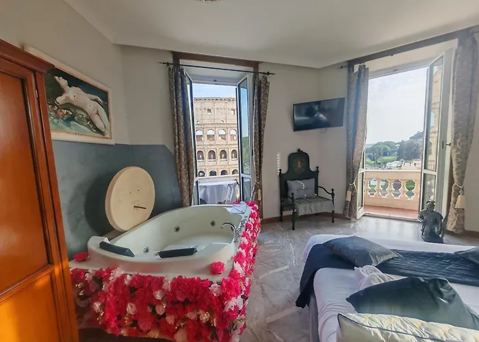 View Colosseo From Jacuzzi