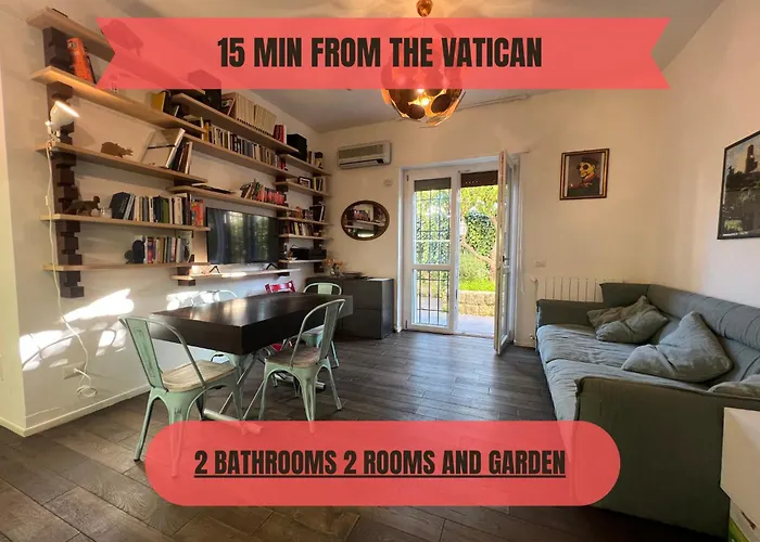 15 Min From The Vatican Wi-Fi And Garden