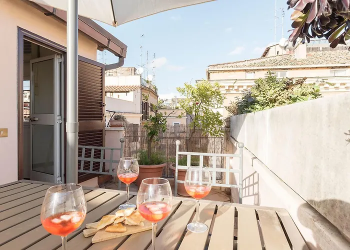 Penthouse With Terrace In The Heart Of Rome