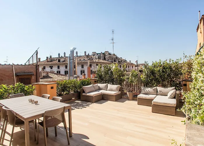 Spanish Steps Design Penthouse With Terrace