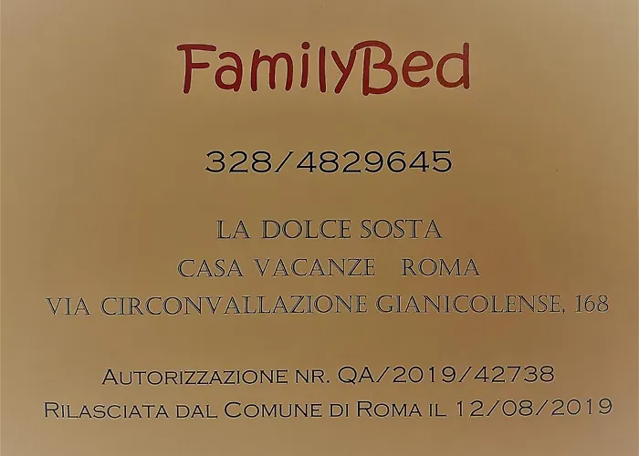 Familybed Roma Monteverde-Vaticano