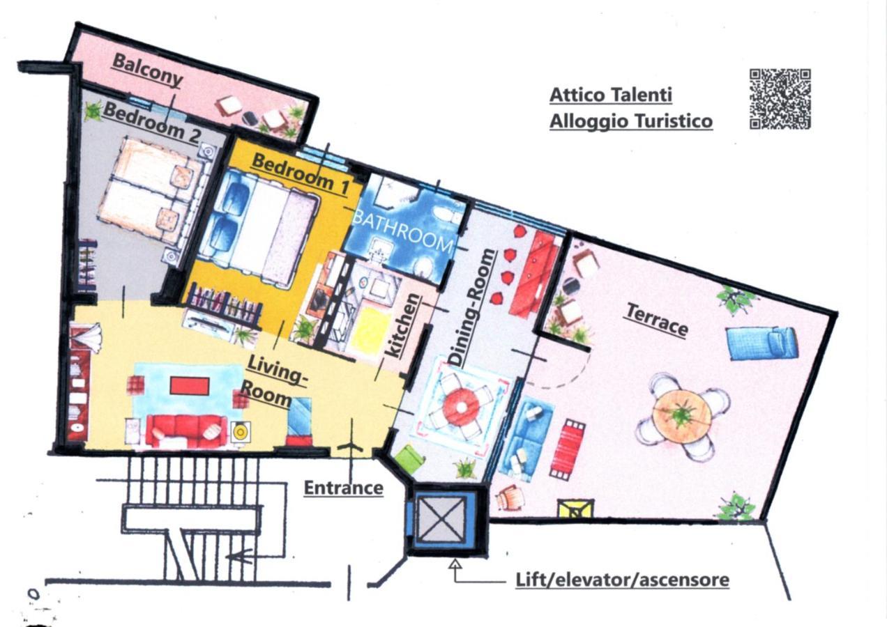 Apartment Attico Talenti Rome