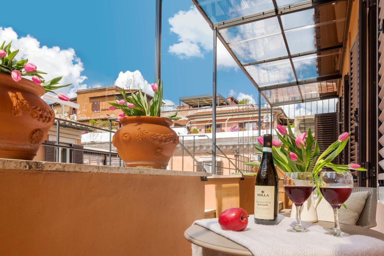 Lovely Spanish Steps With Balcony Appartement Rome