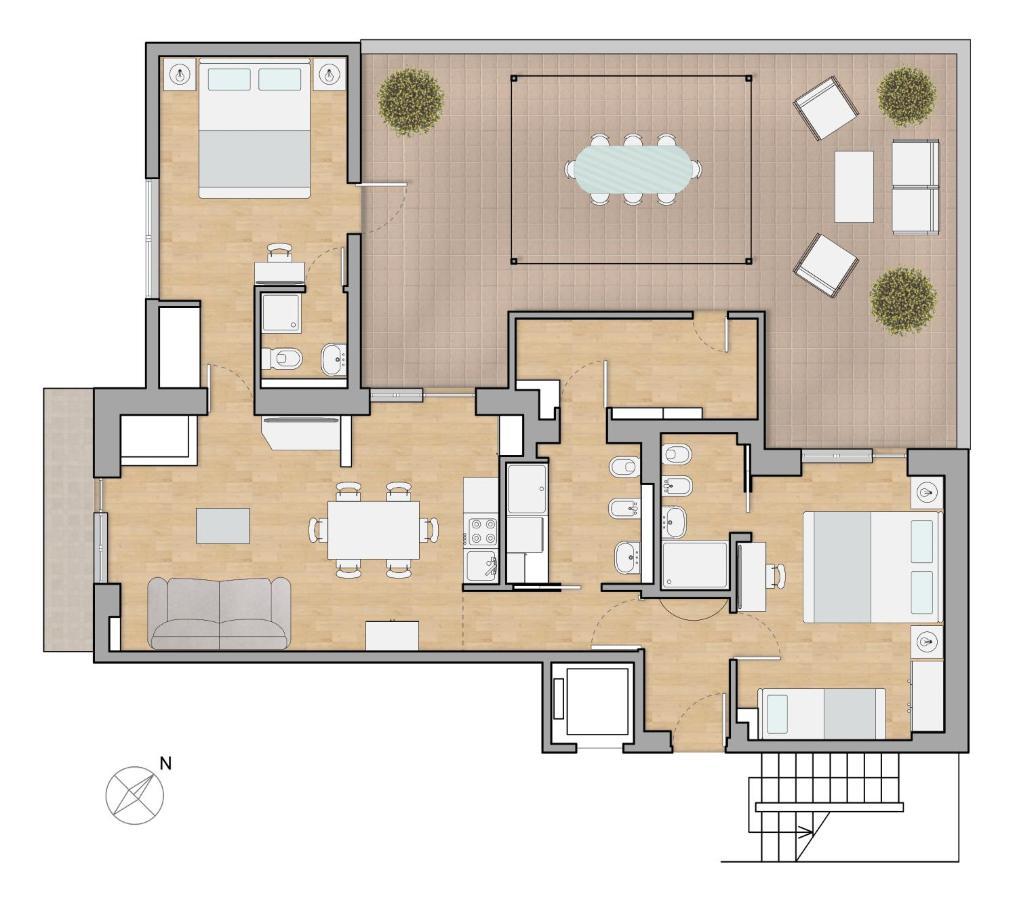 Apartamento Vatican Luxury With Terrace - 7 People Roma