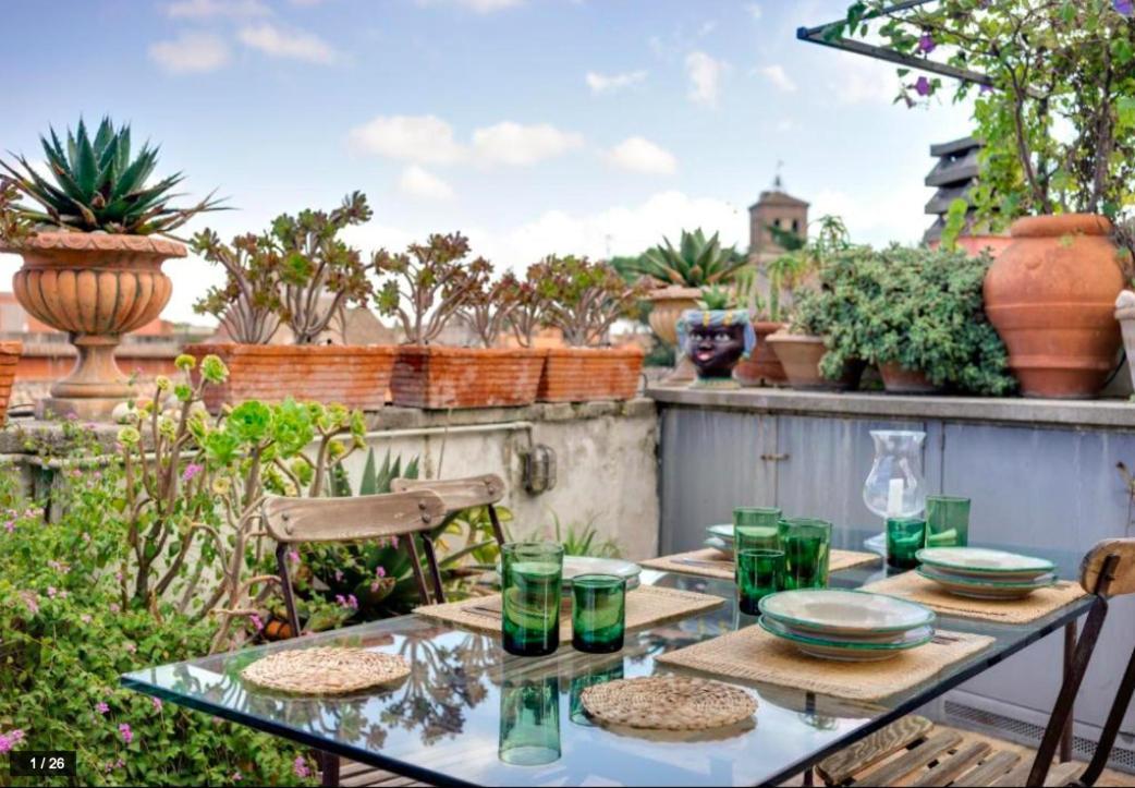 Luxury Art In Trastevere With Terrace *