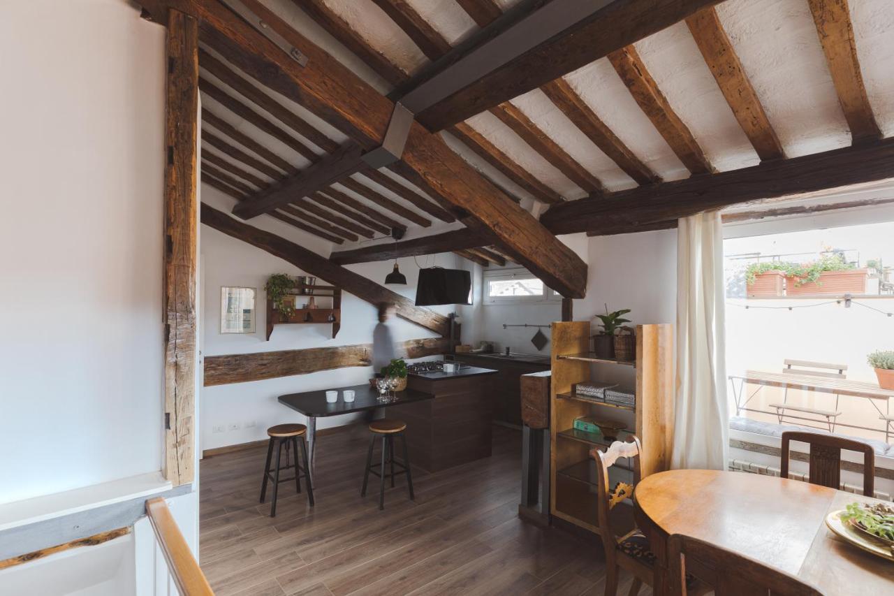 Amazing Penthouse With Terrace And Rooftop In Trastevere Apartment *