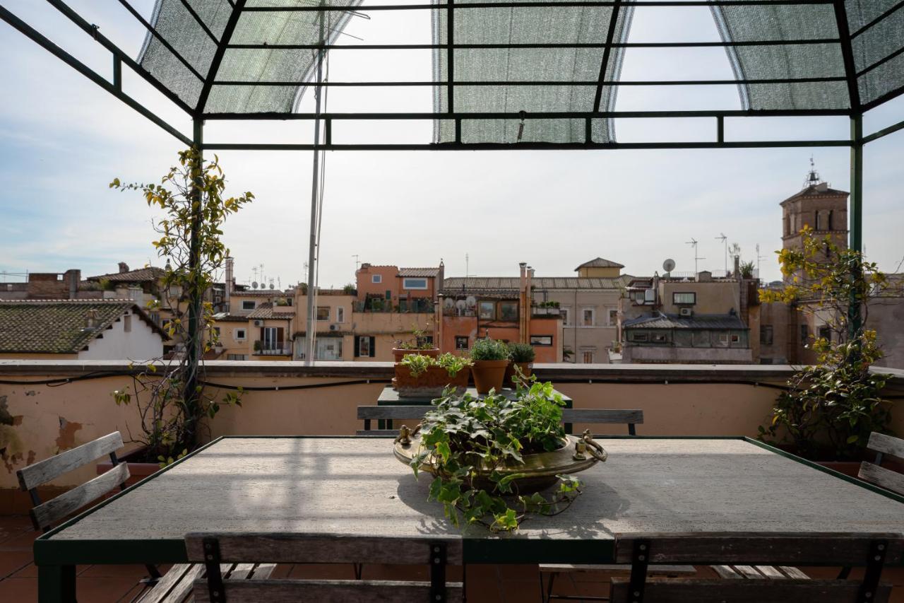 Amazing Penthouse With Terrace And Rooftop In Trastevere Apartment *