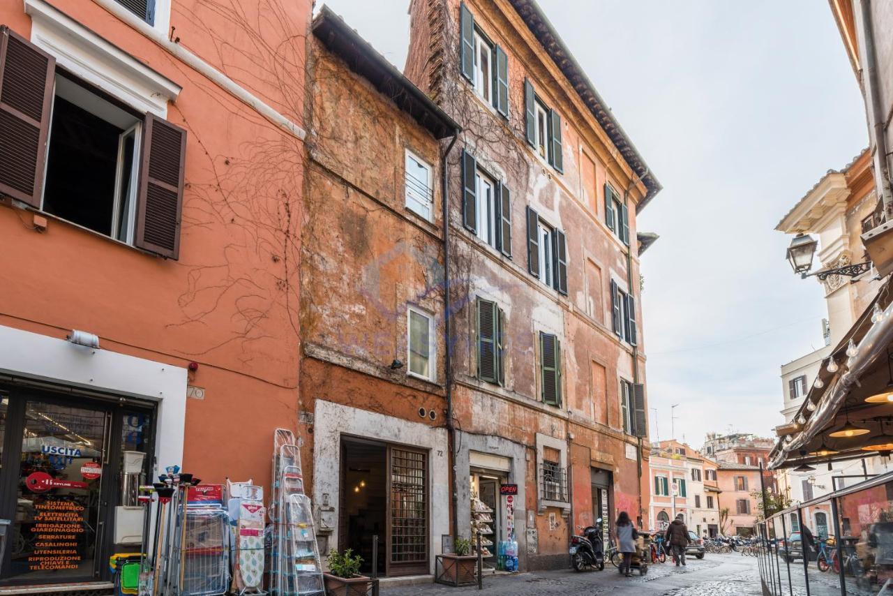 Cozy Entire Close To Piazza Trilussa Appartement