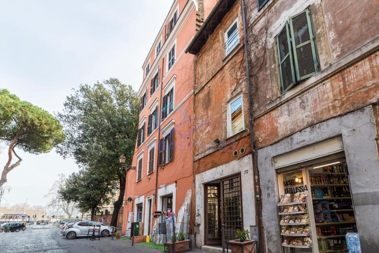 Cozy Entire Close To Piazza Trilussa Appartement