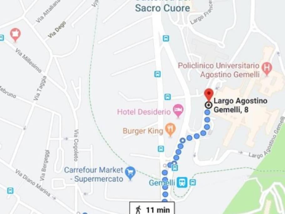 Ottimo Per Policlinico Gemelli, Non Lontano Da San Pietro Apartment *